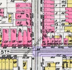 Map of 1017 Trinity Ave.