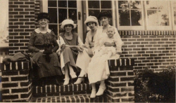 Family group at 8719 Colonial Road