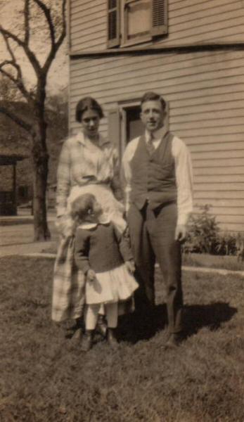 Hazel Putt, Verna Nilsen, Bill Hoover